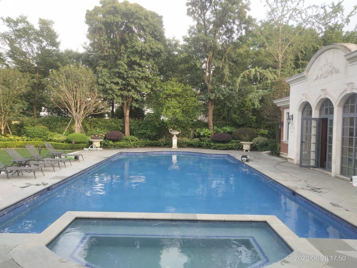 别墅泳池水处理设备应用案例